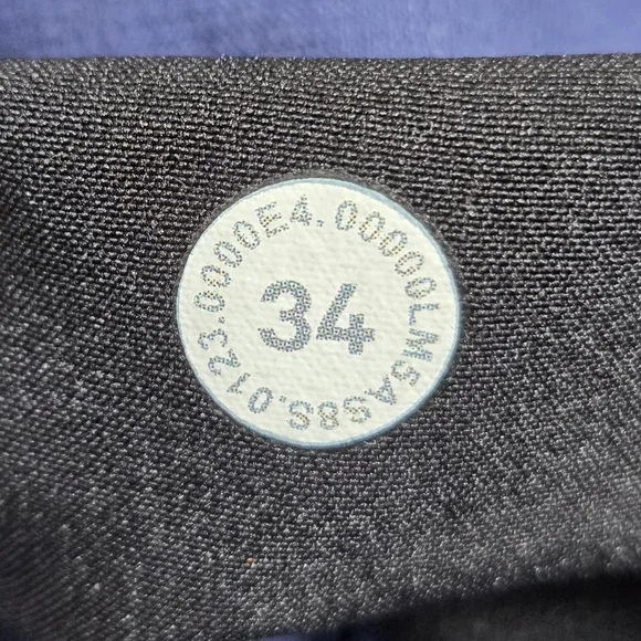 ​Lululemon Men's Commission Pant Classic 32 Iron Blue Warpstreme Golf Chino